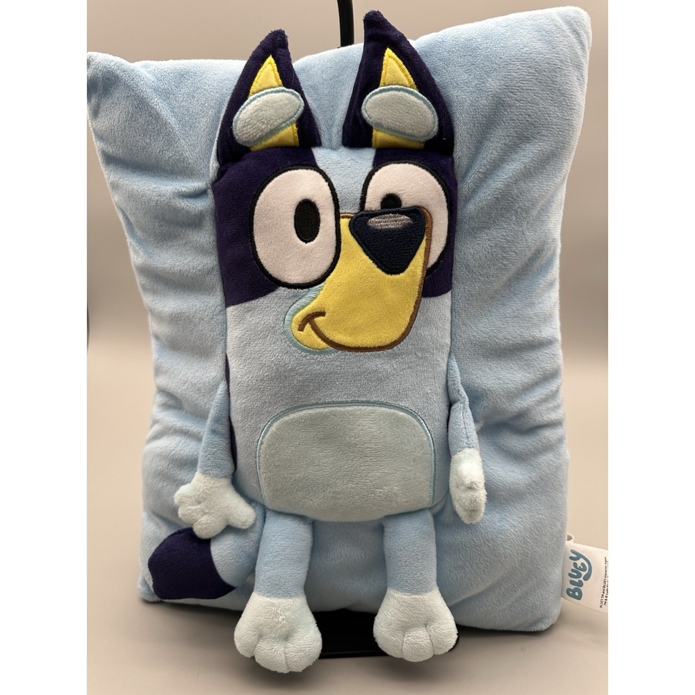 Bluey Pillow Plush Very Soft 15" X 11" New
